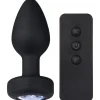 Hot Sinful Jewel Vibrerende Medium Butt Plug