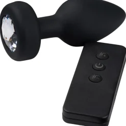 Hot Sinful Jewel Vibrerende Medium Butt Plug