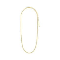 Pilgrim Joanna Flat Snake Chain Halskæde, , 40 cm*Dame Halskæder