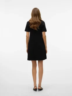 Hot Vero Moda Johanna Strikkjole, , M Black