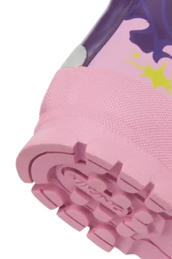 New Viking Jolly Print Gummistøvler, , 33 Purple/Multi