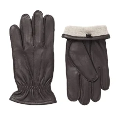 New MJM Jones Deerskin Handsker, , XL Dark Brown