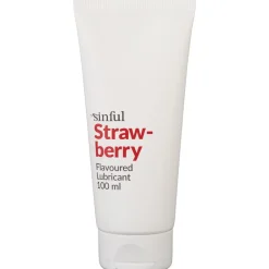 Discount Sinful Jordbær Glidecreme, 100 ml