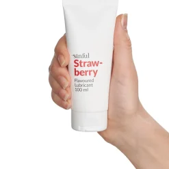 Discount Sinful Jordbær Glidecreme, 100 ml