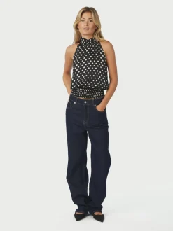 Neo Noir Jos Dot Top, , 38*Dame T-Shirts & Toppe