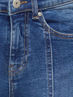 Online KIDS ONLY Juicy Pleat Wide Jeans, , 164 cm Medium Blue Denim