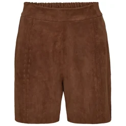Outlet Depeche Julia Suede Shorts, , XL Wood