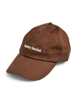 Online Pieces Julie Cap, Brown Stone