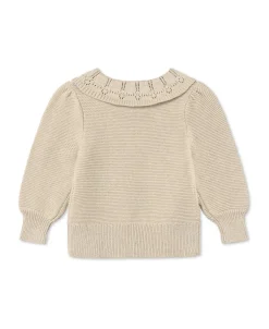 Clearance Fliink Julie Knit Bluse, , 120 cm Sandshell