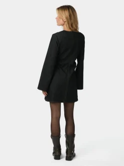 Hot Neo Noir Jumari Denim Kjole, , 38 Black