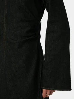 Hot Neo Noir Jumari Denim Kjole, , 38 Black