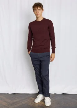 Bruun & Stengade Jupiter Regular Fit Striktrøje, , XL* Strik