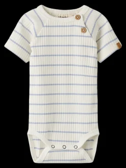 Lil' Atelier Kail Ss Slim Body, , 80 cm*Børn Bodies & Heldragter