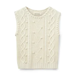 Sofie Schnoor KamelaSW Vest, , M Off White