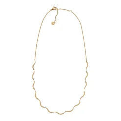 Best Skagen Kariana Waves Halskæde, , 40,7+5,5 cm Guld