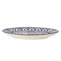 New Bloomingville Karlie Middagstallerken, , Ø27,5 cm Blue