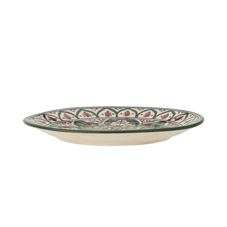 Bloomingville Karlie Tallerken, , Ø19 cm Green