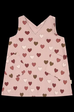 New Hust & Claire Karoline Old Hearts Kjole, , 116 cm Adobe Rose
