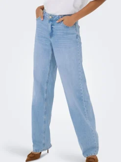 JDY Katie Lavtaljede Jeans, , M/L32*Dame Jeans