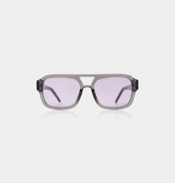 Clearance A.Kjærbede Kaya Solbriller, Grey Transparent