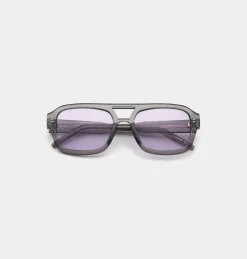 Clearance A.Kjærbede Kaya Solbriller, Grey Transparent