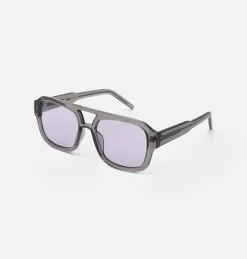 Clearance A.Kjærbede Kaya Solbriller, Grey Transparent