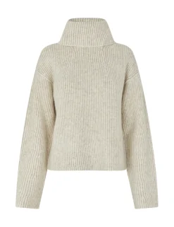 Discount mbyM Kemina-M Striktrøje, , S/M Light Grey Stripe