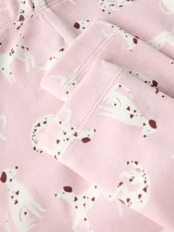 Clearance Name It Kilas Leggings, , 104 cm Bleached Mauve Cloud Dancer