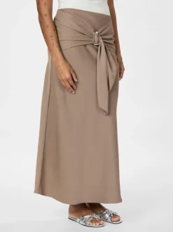 Neo Noir Kit Dull Sateen Nederdel, , 40*Dame Nederdele