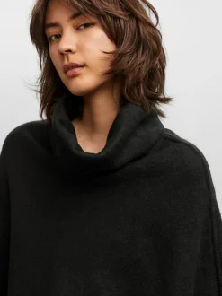 Online Vero Moda Kleo Poncho, Black
