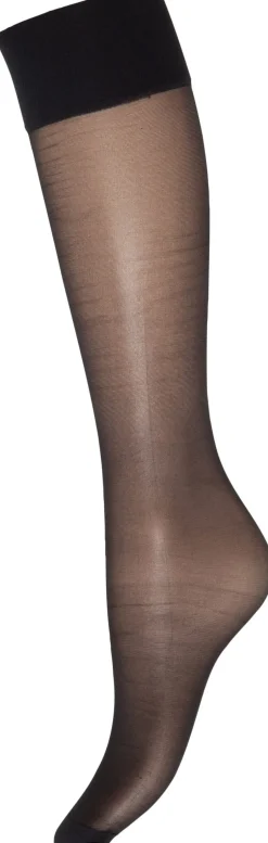 Decoy Kneehigh 2-pak Strømper, , One size*Dame Strømper