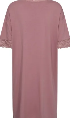 Decoy Kortærmet Natkjole, , M*Dame Loungewear