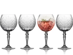 Lyngby Glas Krystal Medlodia 4-pak Gin & Tonic Glas, , 65 cl* Køkken|Glas