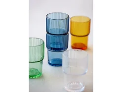 Outlet Bitz Kusintha 4-pak Cafeglas, , 38 cl Blue