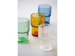 Outlet Bitz Kusintha 4-pak Cafeglas, , 38 cl Blue