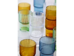 Outlet Bitz Kusintha 4-pak Cafeglas, , 38 cl Blue
