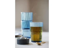 Outlet Bitz Kusintha 4-pak Cafeglas, , 38 cl Blue