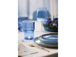 Outlet Bitz Kusintha 4-pak Cafeglas, , 38 cl Blue