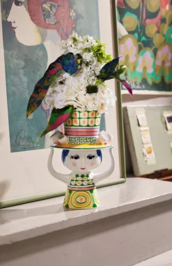 Bjørn Wiinblad Lady With Hat Vase,* Vaser & Urtepotteskjulere