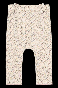 Outlet Hust & Claire Laerke Little Roses Leggings, , 86 cm Whisper Melange