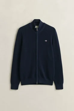 Best GANT Langærmet Cardigan, , 3XL Evening Blue