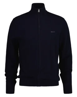 Best GANT Langærmet Cardigan, , XXL Marine