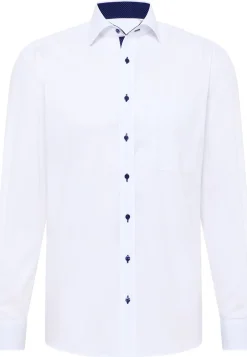 Eterna Langærmet Comfort Fit Skjorte, , 41* Skjorter