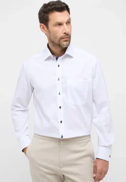 Eterna Langærmet Comfort Fit Skjorte, , 41* Skjorter