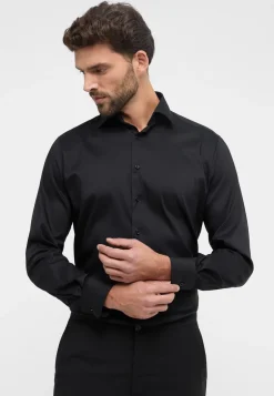 Eterna Langærmet Modern Fit Performance Skjorte, , 43* Skjorter