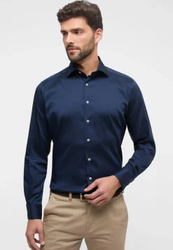 Eterna Langærmet Modern Fit Performance Skjorte, , 42* Skjorter