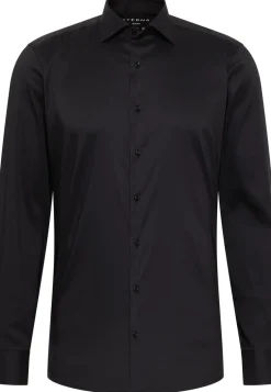 Eterna Langærmet Slim Fit Performance Skjorte, , 44* Skjorter