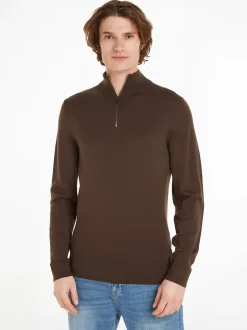 Sale Calvin Klein Langærmet Striktrøje, , XXL Java