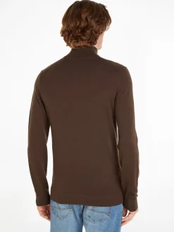 Sale Calvin Klein Langærmet Striktrøje, , XXL Java
