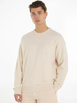 Calvin Klein Langærmet Striktrøje, , M* Strik